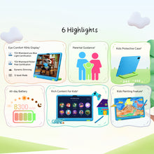 Load image into Gallery viewer, HONOR Pad X8a Kids Edition 11-inch 2K Display, 4GB+128GB, WiFi Tablet, Space Grey
