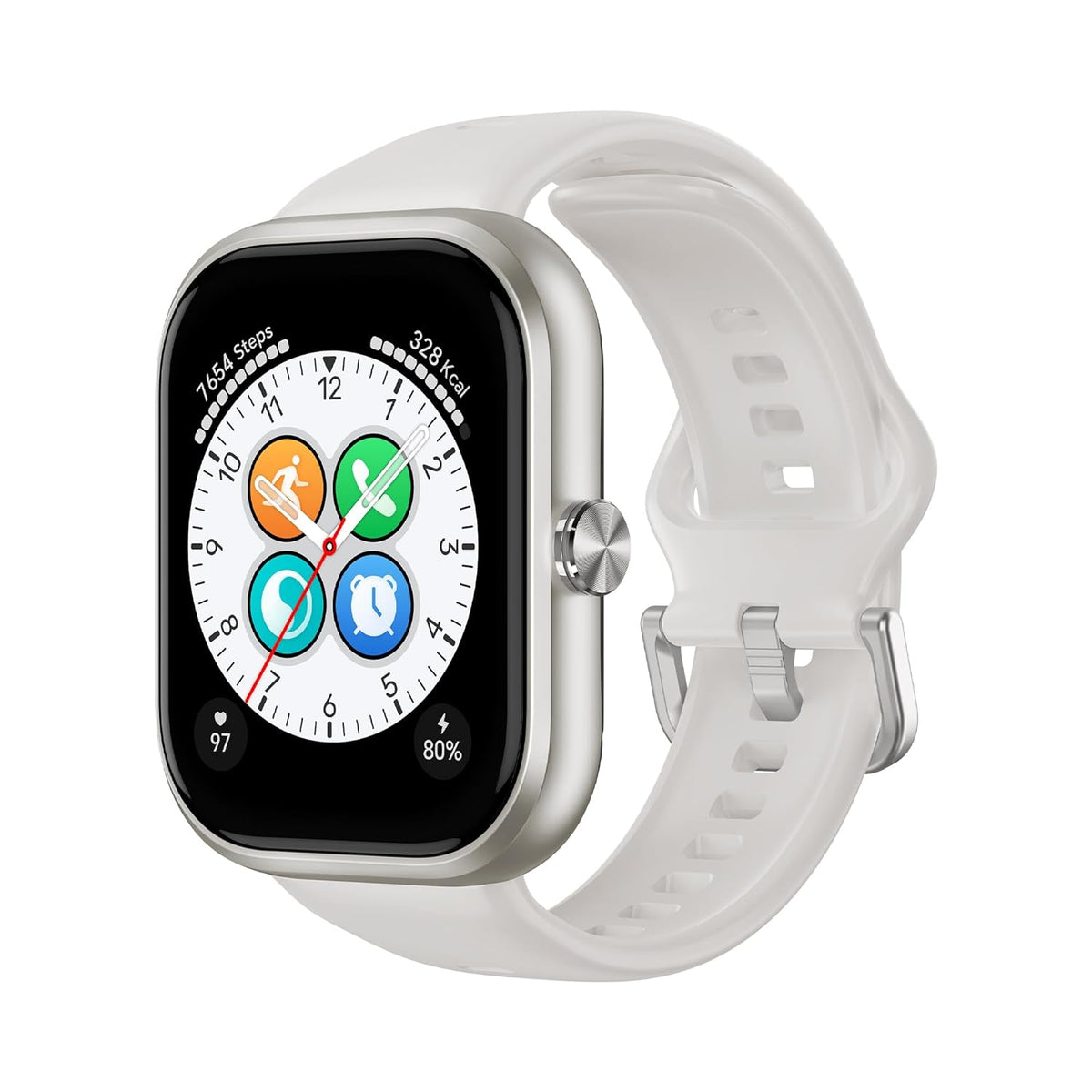 App Watches That Check Heart Rate HONOR CHOICE Watch White AMOLED