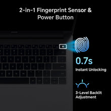 Load image into Gallery viewer, HONOR MagicBook X14 Pro 2024, 13th Gen Intel Core i5-13420H (16GB/512GB NVMe SSD, 14-inch (35.56 cm) FHD IPS Anti-Glare Thin and Light Laptop/Windows 11/Backlit Keyboard/Fingerprint/1.4Kg), Gray