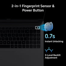 Load image into Gallery viewer, HONOR MagicBook X16 Pro 2024, 13th Gen Intel Core i5-13420H (8GB/512GB NVMe SSD, 16-inch (40.64 cm) FHD IPS Anti-Glare Thin and Light Laptop/Windows 11/Backlit Keyboard/Fingerprint/1.75Kg), Gray