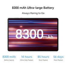 Load image into Gallery viewer, HONOR Pad X8a with Free Flip-Cover (11 inch) FHD TUV Rheinland Certified Eye Protection Display, 4GB RAM 128 GB ROM Expandable Up-to 1TB, Snapdragon 680, Histen Quad Speakers, Wi-Fi Only, Gray