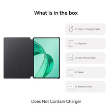 Load image into Gallery viewer, HONOR Pad X8a with Free Flip-Cover (11 inch) FHD TUV Rheinland Certified Eye Protection Display, 4GB RAM 128 GB ROM Expandable Up-to 1TB, Snapdragon 680, Histen Quad Speakers, Wi-Fi Only, Gray