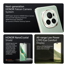 Load image into Gallery viewer, HONOR Magic6 Pro 5G (Epi Green, 12GB+512GB) | 6.8-inch Quad-Curved Display | Dual OIS 50MP+180MP+50MP Camera | 50MP Selfie Camera | Snapdragon 8 Gen 3 | AI-Powered MagicOS 8.0 | Global Variant