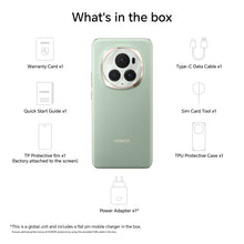 Load image into Gallery viewer, HONOR Magic6 Pro 5G (Epi Green, 12GB+512GB) | 6.8-inch Quad-Curved Display | Dual OIS 50MP+180MP+50MP Camera | 50MP Selfie Camera | Snapdragon 8 Gen 3 | AI-Powered MagicOS 8.0 | Global Variant