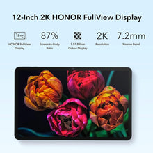 Load image into Gallery viewer, HONOR PAD 8 30.4 cm (12&quot;) 2K Display, Qualcomm Snapdragon 680, 6GB RAM, 128GB Storage, 8 Speakers, Android 12, Tuv Certified Eye Protection, Up to 14 Hours Battery, WiFi Tablet, Metal Body, Blue Hour
