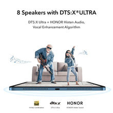 Load image into Gallery viewer, HONOR PAD 8 30.4 cm (12") 2K Display, Qualcomm Snapdragon 680, 6GB RAM, 128GB Storage, 8 Speakers, Android 12, Tuv Certified Eye Protection, Up to 14 Hours Battery, WiFi Tablet, Metal Body, Blue Hour