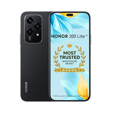 Load image into Gallery viewer, HONOR 200 Lite 5G (Midnight Black, 8GB+256GB) | 108MP &amp; 50MP Spotlight Portrait Camera | Flagship AMOLED Display | 3240Hz PWM Dimming | AI-Powered MagicOS 8.0
