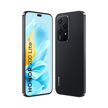 Load image into Gallery viewer, HONOR 200 Lite 5G (Midnight Black, 8GB+256GB) | 108MP &amp; 50MP Spotlight Portrait Camera | Flagship AMOLED Display | 3240Hz PWM Dimming | AI-Powered MagicOS 8.0
