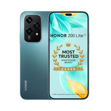 Load image into Gallery viewer, HONOR 200 Lite 5G (Cyan Lake, 8GB+256GB) | 108MP &amp; 50MP Spotlight Portrait Camera | Flagship AMOLED Display | 3240Hz PWM Dimming | AI-Powered MagicOS 8.0
