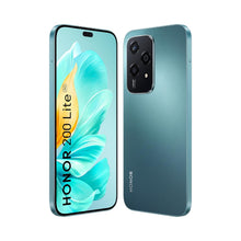 Load image into Gallery viewer, HONOR 200 Lite 5G (Cyan Lake, 8GB+256GB) | 108MP &amp; 50MP Spotlight Portrait Camera | Flagship AMOLED Display | 3240Hz PWM Dimming | AI-Powered MagicOS 8.0
